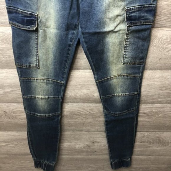 Boohoo Man Size 34R Super Skinny Cuff Pocket Jeans - Picture 6 of 11